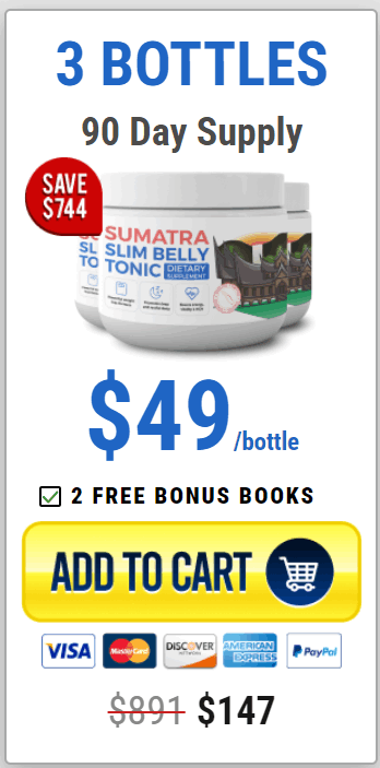 Sumatra Slim Belly Tonic 3 bottle$49